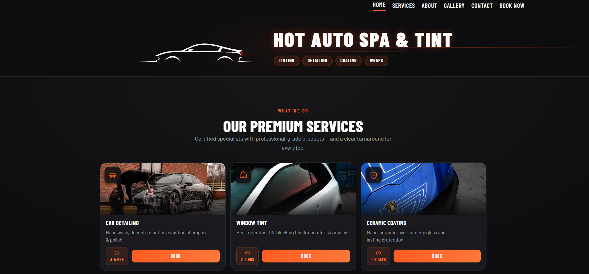 Hot Auto Spa & Tint